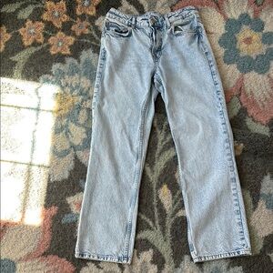 Zara Light Blue Denim Jeans